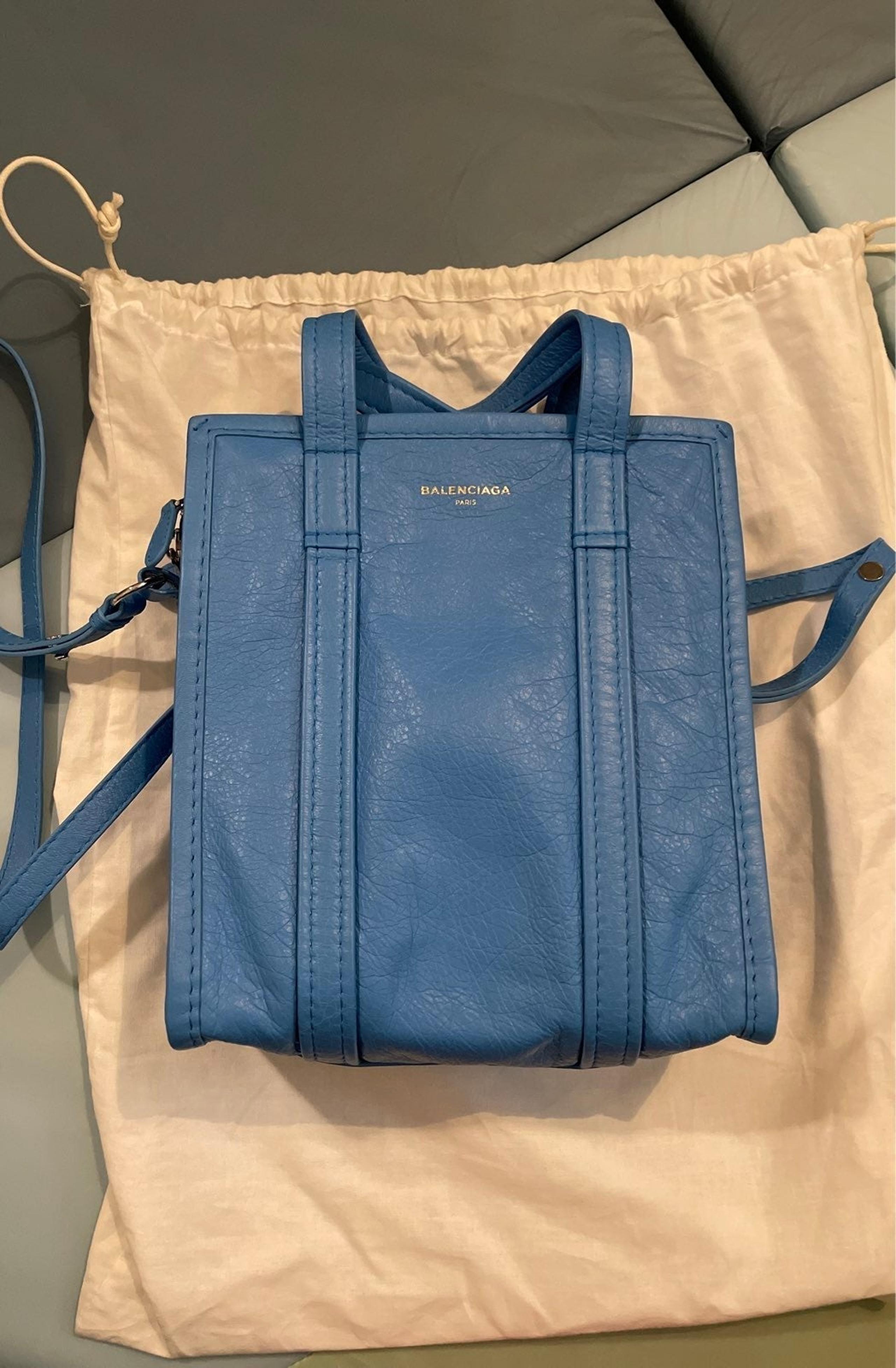 Balenciaga Bazar XS Blue crossbody/shoulder bag