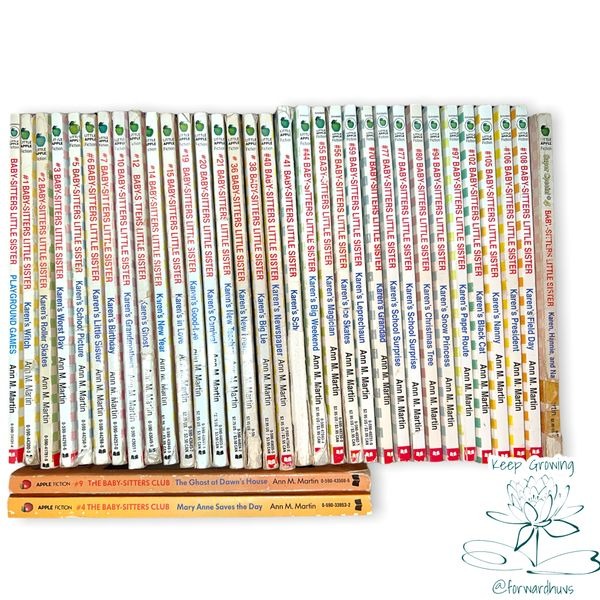 Baby-Sitters Little Sister Book Lot 34 Books