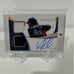 Ozzie Albies On Card Auto and Game Worn Patch /49