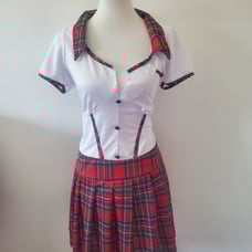 Wonderland Costumes sexy schoolgirl uniform