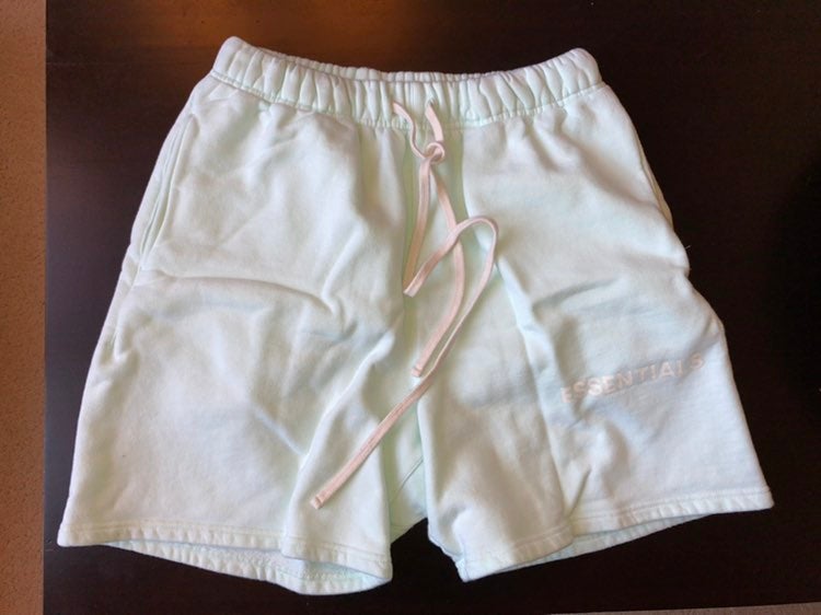 Fear of God Essentials Mint Shorts