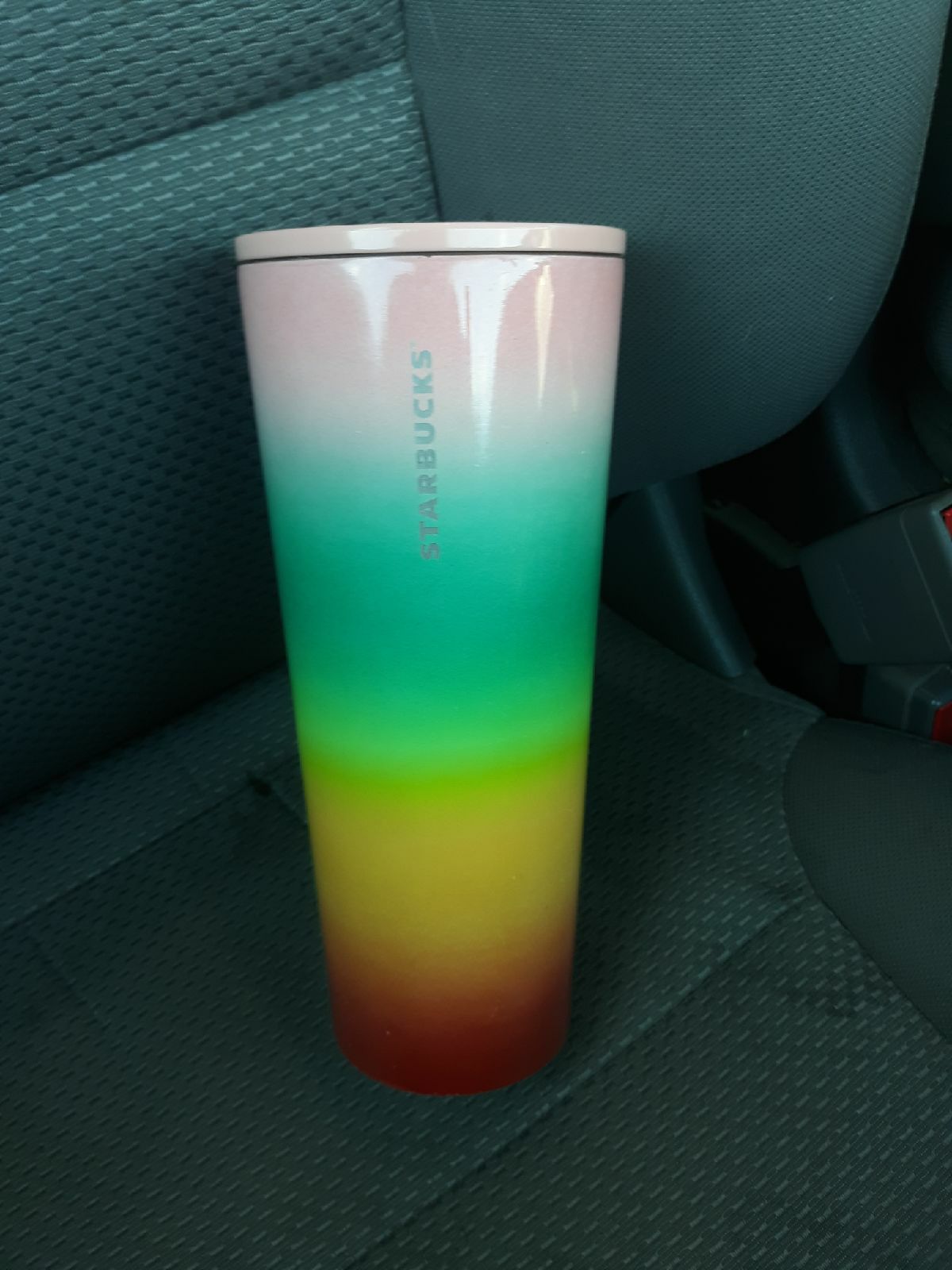 Starbucks rainbow ombre venti