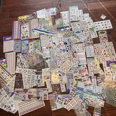 HUGE Lot Of Stickers Vintage-1990’s, 2000s, Sandy Lion Mrs Grossman Mixed