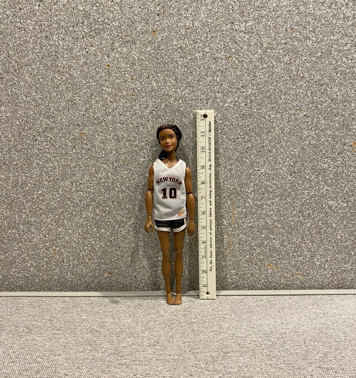Get Real Girl Nakia's Basketball Adventure Doll # 10 Jersey
