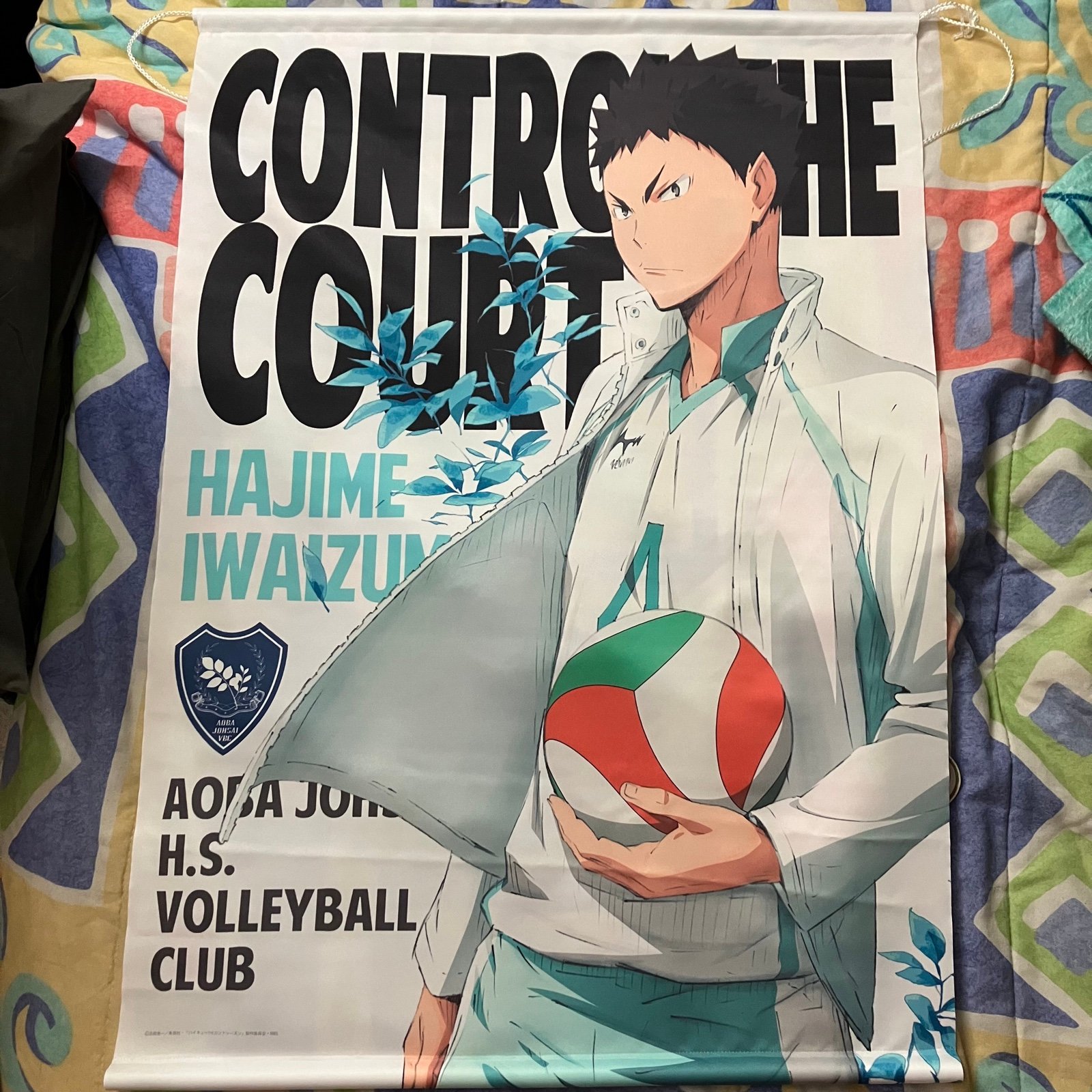 Haikyu!! Hajime Iwaizumi Wall Scroll