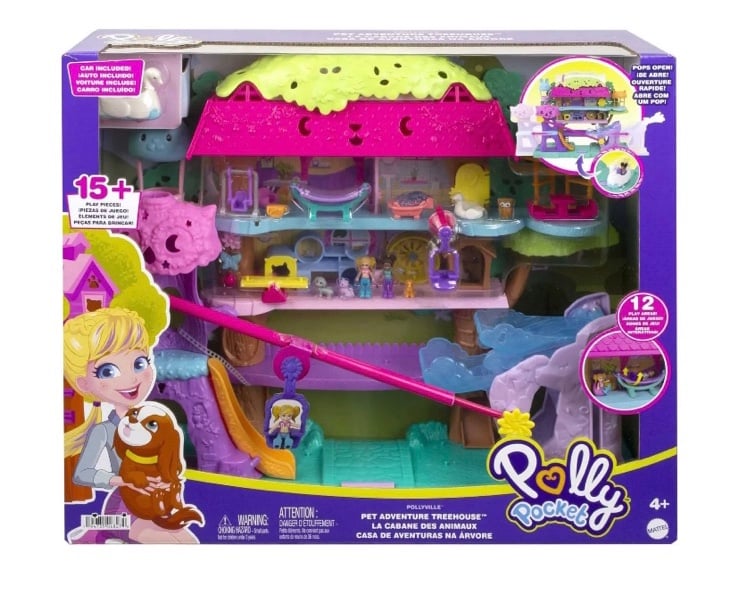 Polly Pocket Pet Adventure Treehouse