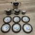 Vintage Japanese Dragon Ware Tea Set 10 Piece - Incomplete
