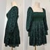 Alice + Olivia Rowen Floral Puff-Sleeve Smocked Dress S Cottage Fairy Coquette