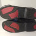 Mens Bilt Black & Blue Armoured Motorcycle Boots sz 12