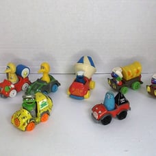 1980s Sesame Street Die Cast Vehicles Lot