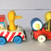 1980s Sesame Street Die Cast Vehicles Lot