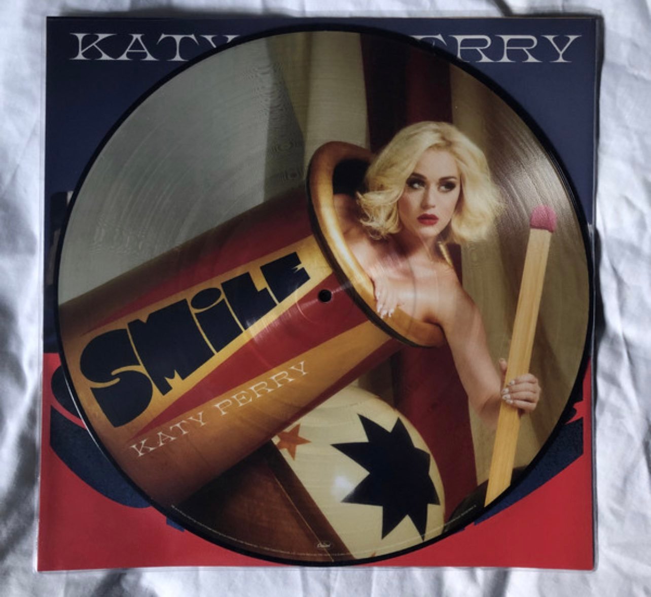 Katy Perry Smile #3 Picture Disc 12 LP