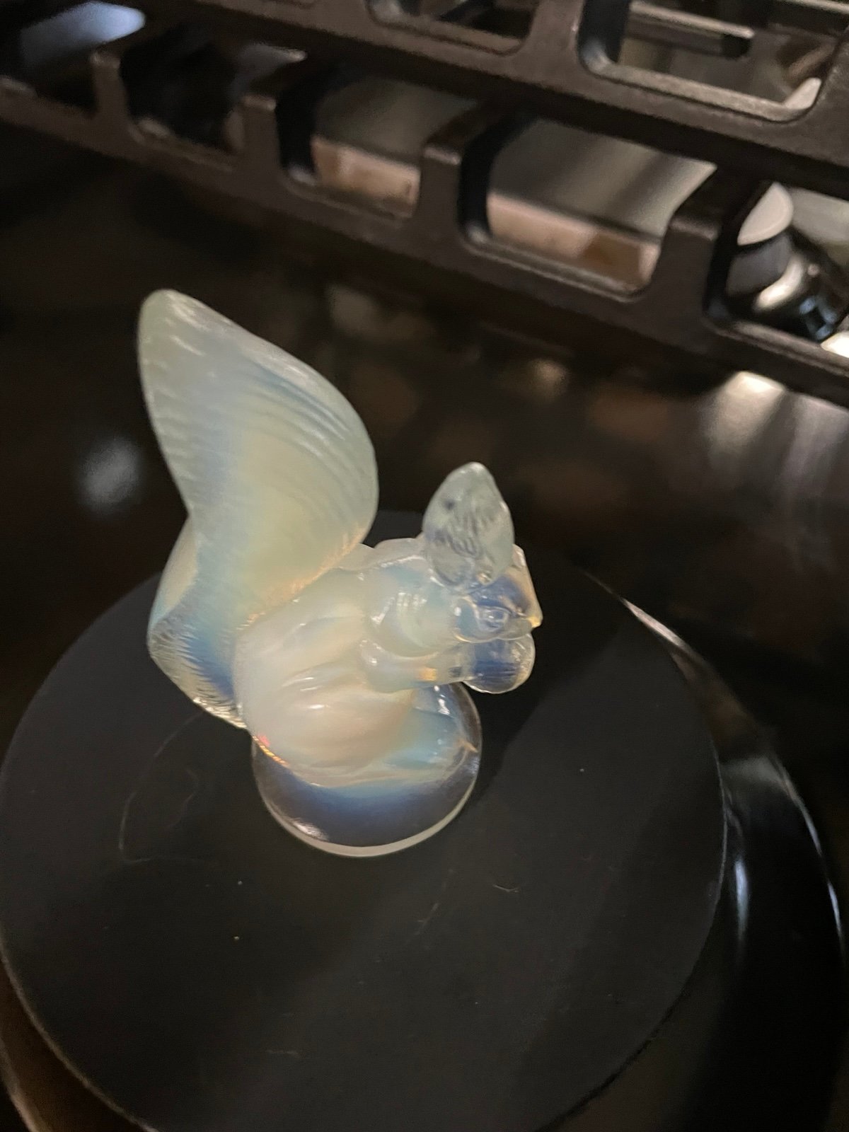 Sabino Squirrel Opalescent Glass France No Issues But Label Missing
