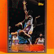 1996 Topps 50th Ray Allen Rookie Card #217