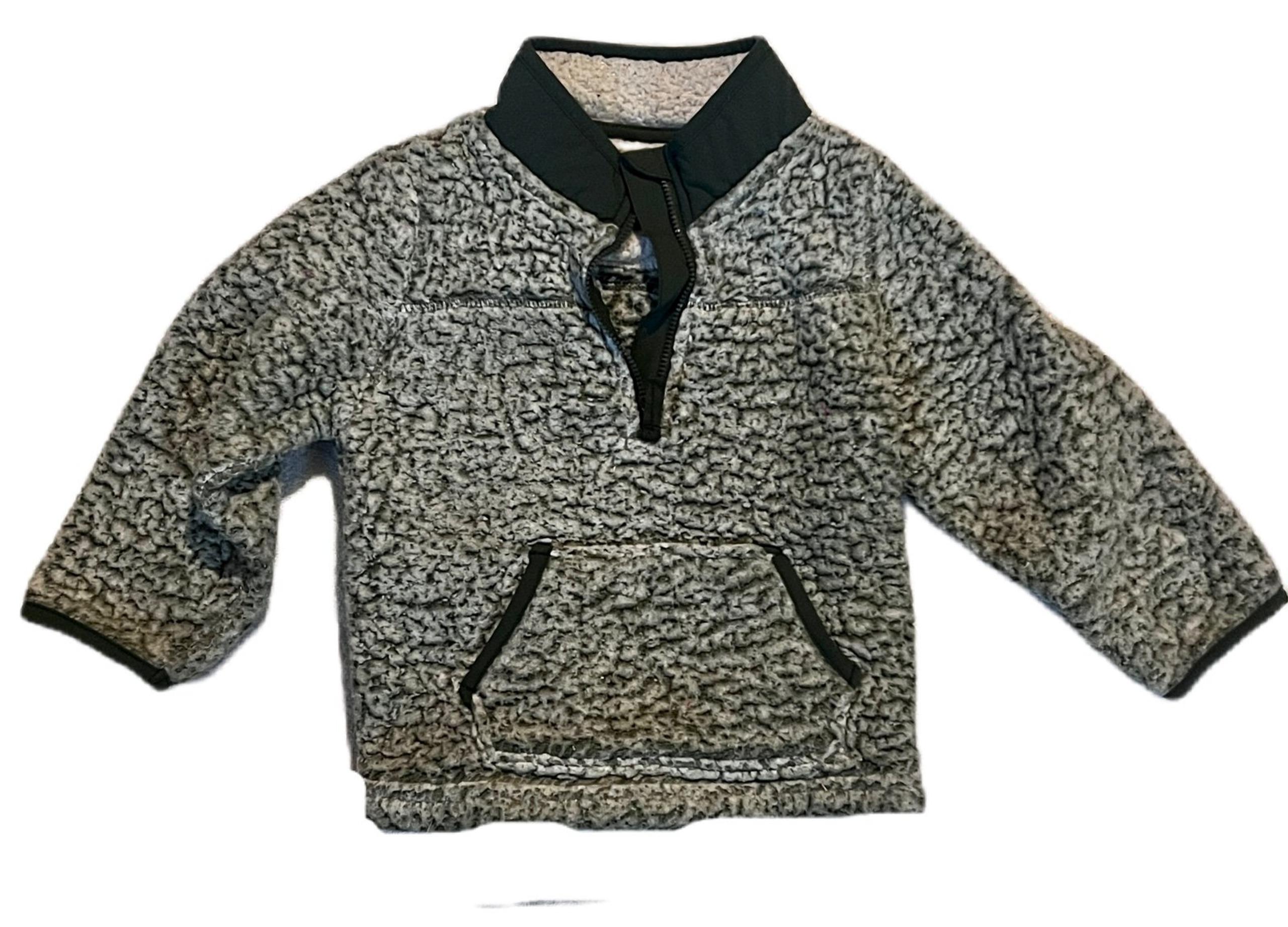 Boys Wonder Nation Fleece zip up Pullover 3T