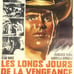 Rare Vintage 1967 Les Longs Jours De La Vengeance Belgium Movie Poster Western!