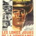 Rare Vintage 1967 Les Longs Jours De La Vengeance Belgium Movie Poster Western!