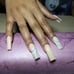 Acrylic Swirl Press on Nails