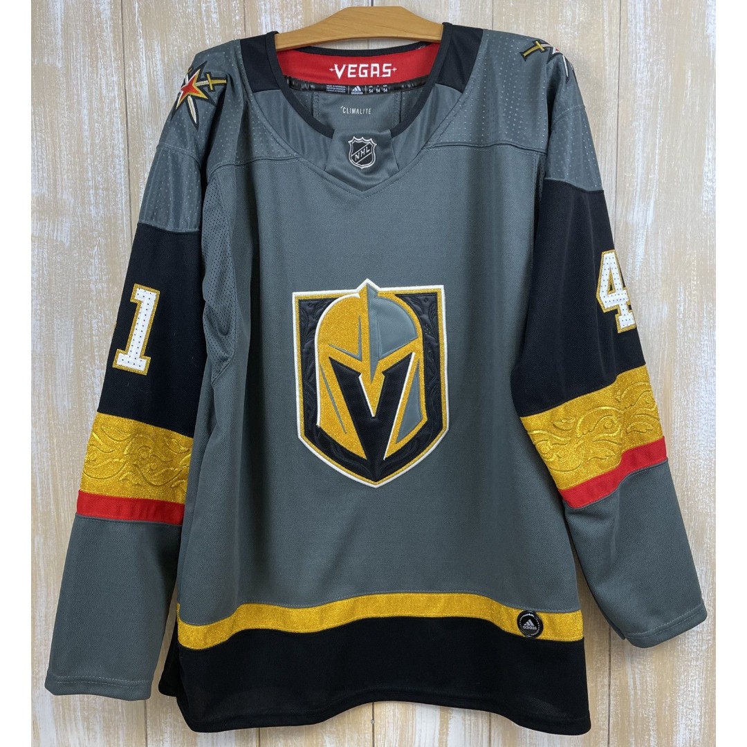 Las Vegas Golden Knights #41 Nolan Patrick NHL Adidas Jersey Size 54