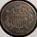 1865 Two Cents with rotated planchet #2841