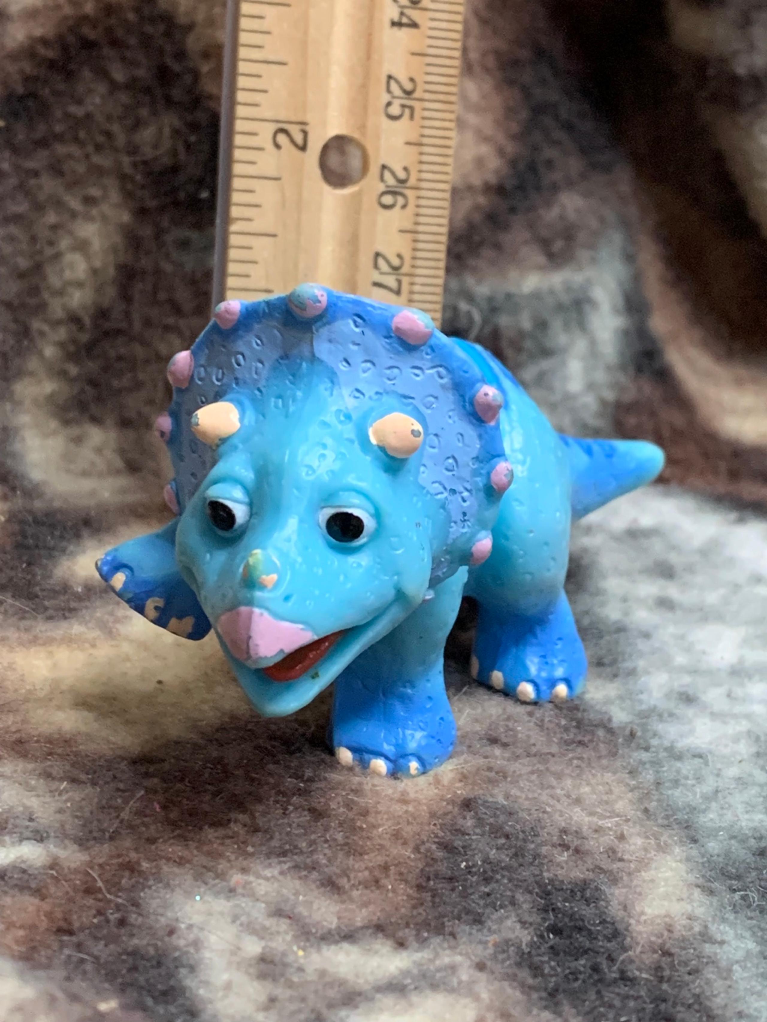 Dinosaur Train TOMY Learning Curve 2010 Tank Figure 3” Replacement PVC Dinosaur