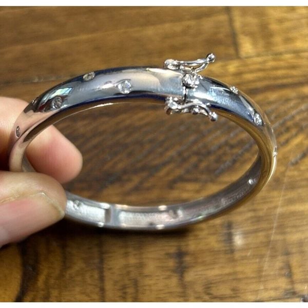Vintage Silver 925 Sterling Silver Bracelet 20.3g Cuff Bracelet #124