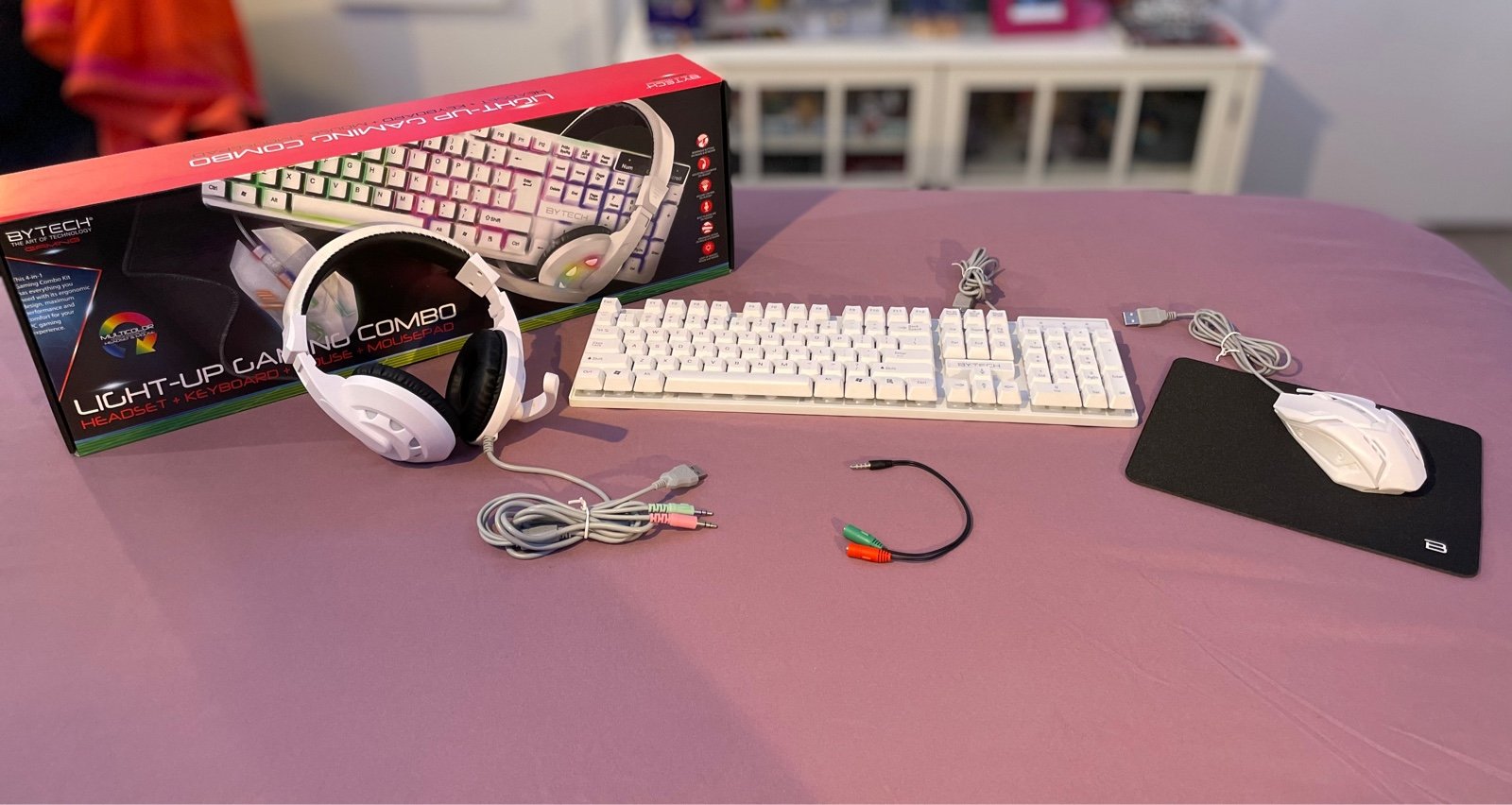 Brand NEW Bytech Light-Up Gaming Combo