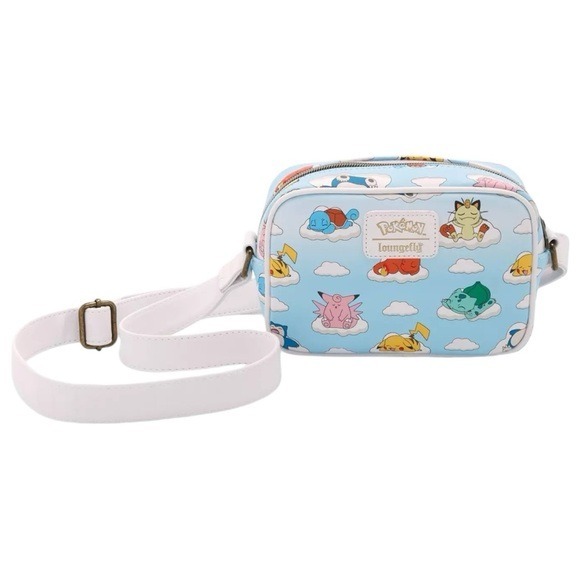 NEW Loungefly Pokemon Sleeping Characters Crossbody Bag Purse