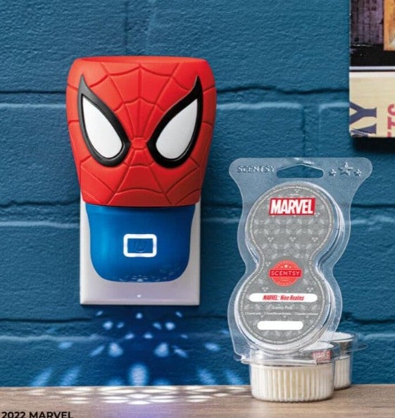 Scentsy Spider-Man Or Disney Princess wall fan diffuser sets