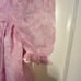 Selkie Pink Porcelain Print Puff Sleeve Gown Maxi Dress