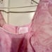 Selkie Pink Porcelain Print Puff Sleeve Gown Maxi Dress