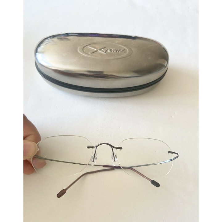 Marchon Airlock 2 Purple Blue Rimless