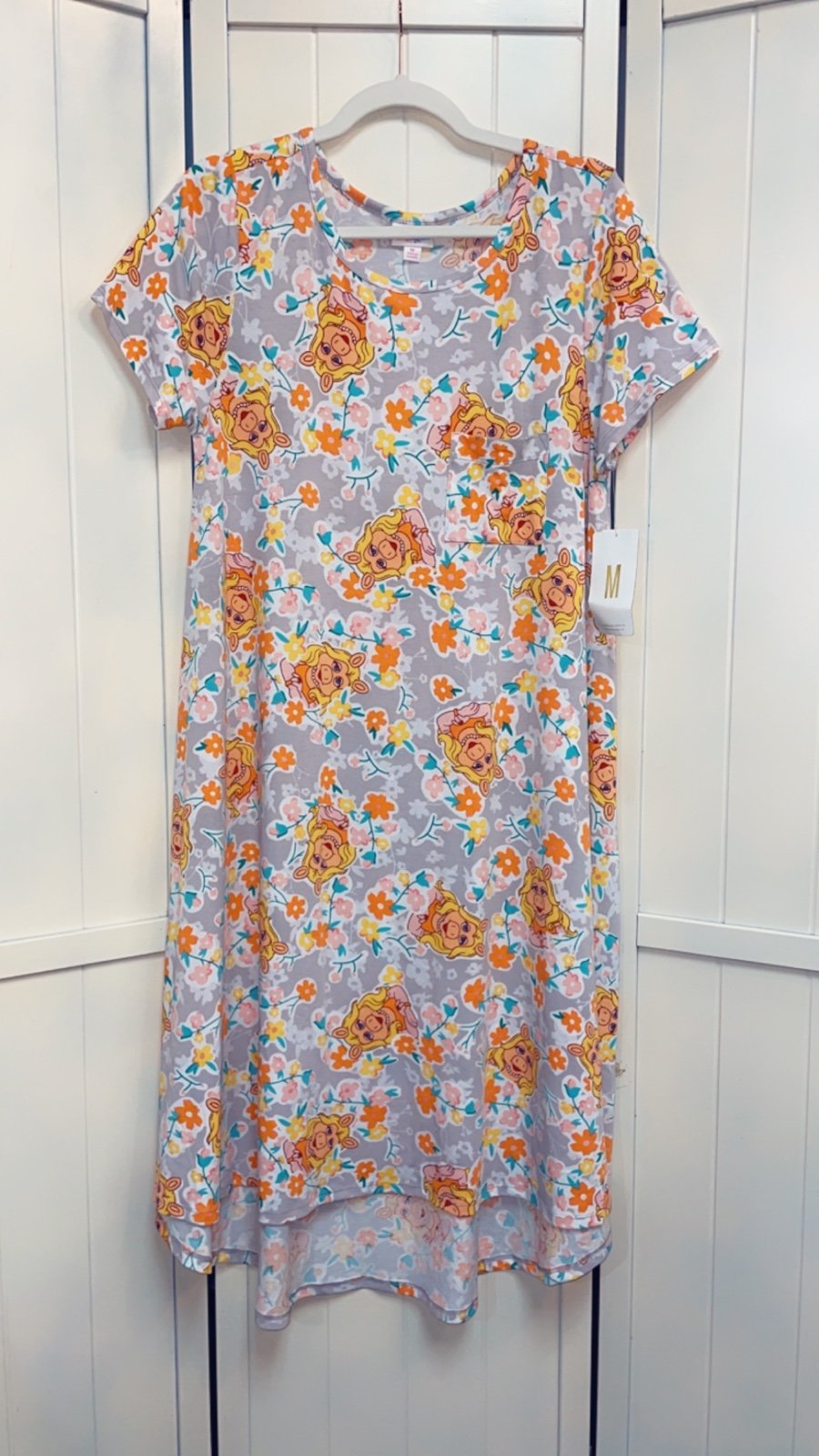 New Medium LulaRoe Disney Carly Dress