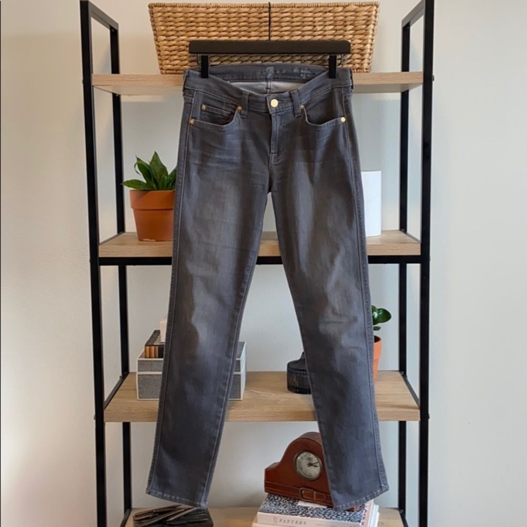 7 For All Mankind The Slim Cigarette Jeans, 28