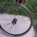 Vintage 1985 Ish Steel Chrome/Black 20in BMX Rim 3/8 SCHWINN