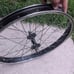 Vintage 1985 Ish Steel Chrome/Black 20in BMX Rim 3/8 SCHWINN