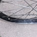 Vintage 1985 Ish Steel Chrome/Black 20in BMX Rim 3/8 SCHWINN