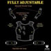 NEW. UNISEX AIR VENT TACTICAL VEST -ADJUSTS FOR CUSTOM FIT