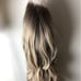 Ombre Ash Blonde Lace Front 22 inch Wig