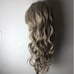 Ombre Ash Blonde Lace Front 22 inch Wig