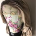Ombre Ash Blonde Lace Front 22 inch Wig