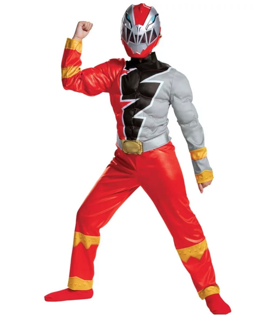Disguise Dino Fury Red power ranger muscle costume. Nwt med 7/8