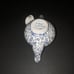 RARE SIGNED CHEZ GALIP HAND MADE TEA POT TURKEY