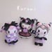 Sanrio Kuromi x Dolly Mix plush keychain
