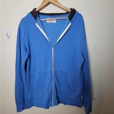 Marine Layer Blue Womens Hoodie Large