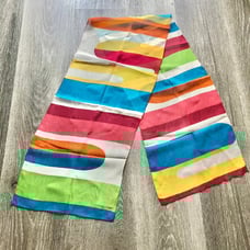 Silk Adrienne Landau Colorful Scarf