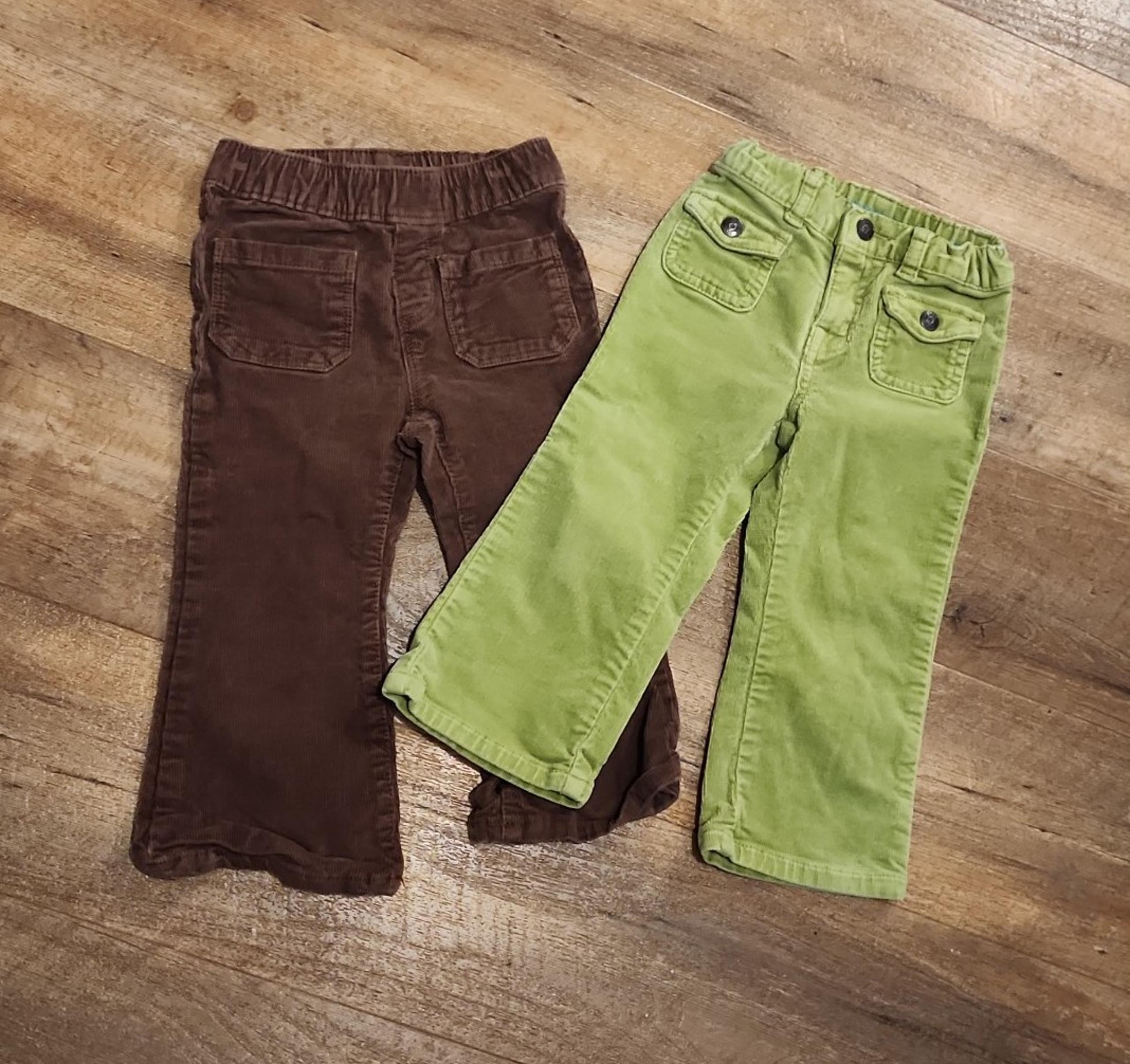 2 corduroy pants - Okie Dokie