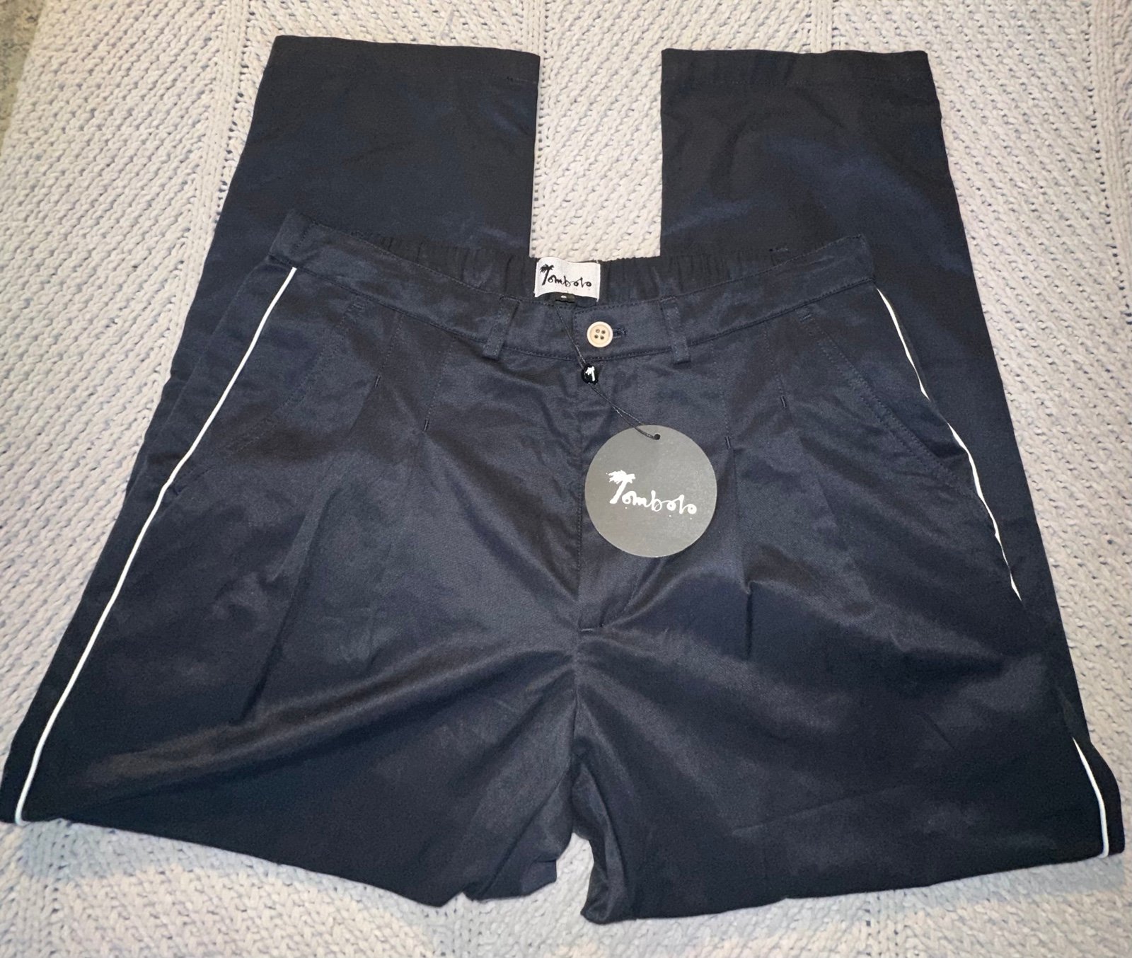 BNWT TOMBOLO NAVY BLUE Mens Pants Size Small