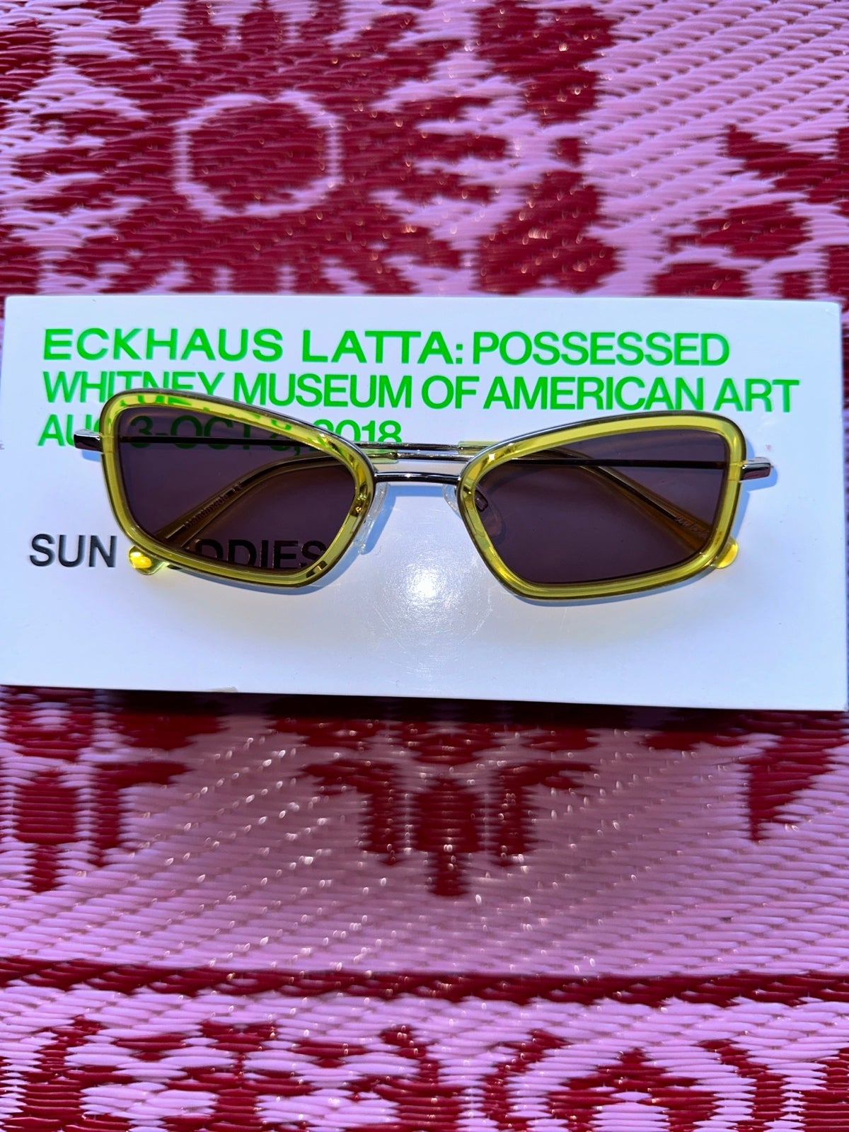 Eckhaus Latta Sun Buddies Collab Sunglasses