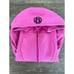 Lululemon scuba hoodie pink glitter